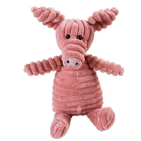 Soft Cotton Plush Animal Squeaky Chew Toy for Pets – Squeako™