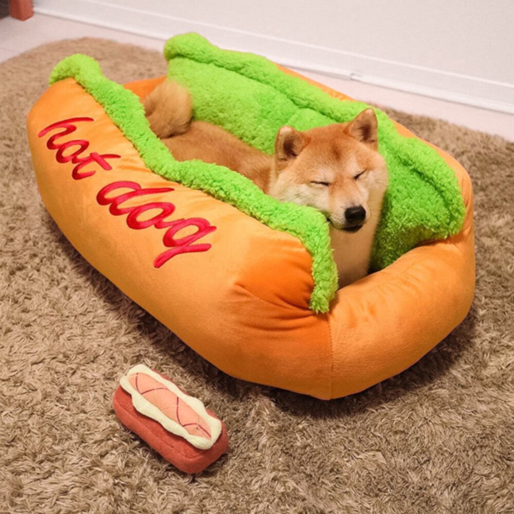 Non-Slip Pet Bed with Removable Cover & Pillow – SnugNest™