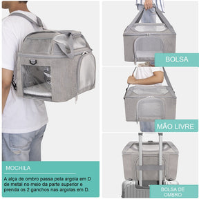 Multi-Use Pet Carrier Bag with Removable Cushion – Ramble™