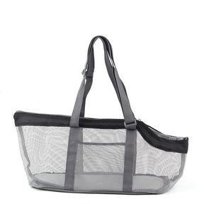 Breathable Pet Carrier Bag with Zip-Top Opening & Head Vent – Wovin™