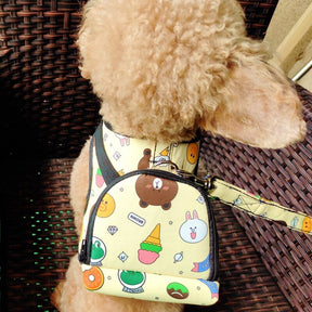 Vest Harness with Backpack and Leash for Pets – Paxwell™