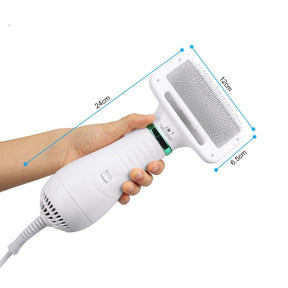 2-in-1 Pet Hair Dryer & Grooming Comb – Puffara™
