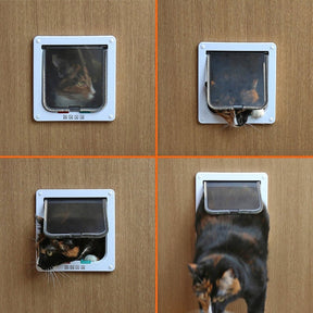 Pet Door Flap with 4-Way Security Lock – Flapzo™