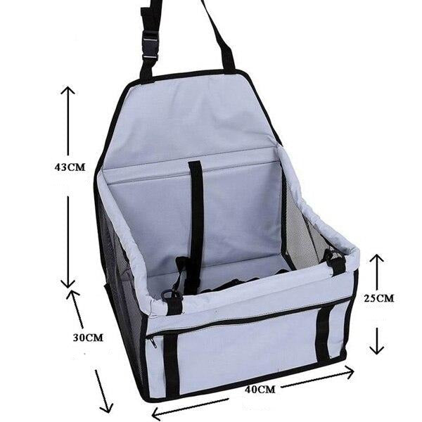 Pet Car Seat with Collar Attachment for Travel – Lucky