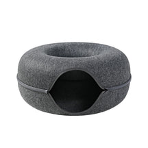 Round Tunnel Pet House with Full-Zip Opening – Viko