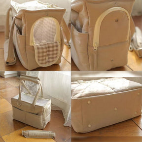 Pet Carrier Bag with Open Window Design & Side Pockets – Wispel™