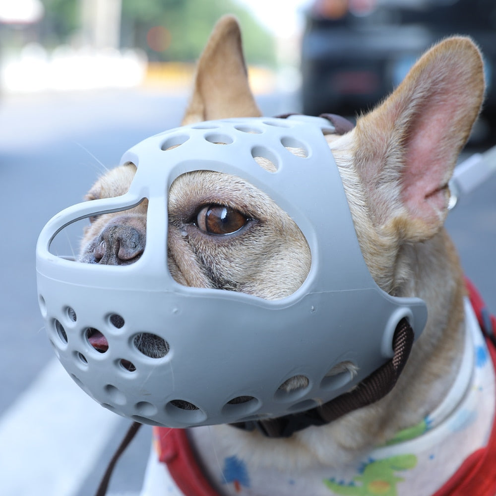 Breathable Anti-Bite Pet Muzzle – MuzzleSafe™