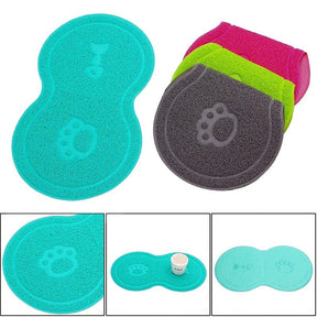 Pet Feeding Mat for Food & Water Bowls – Drizzo™