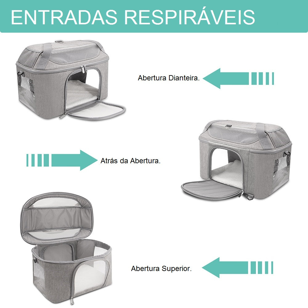 Multi-Use Pet Carrier Bag with Removable Cushion – Ramble™