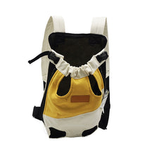 Canvas Kangaroo Front Pet Carrier Backpack with Zipper Closure – PouchRoo™