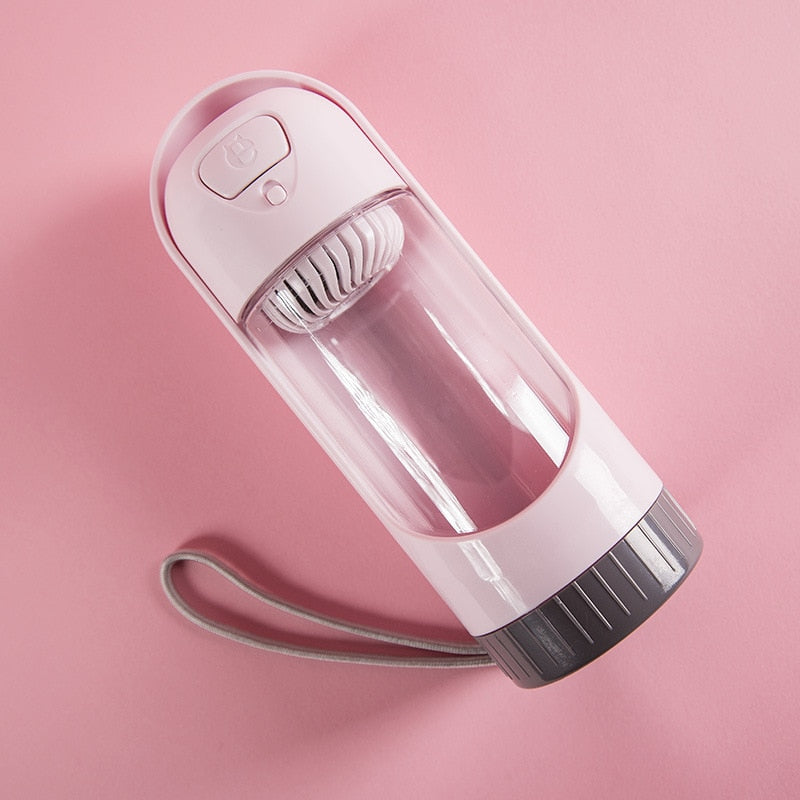 Portable Pet Water Bottle with Carbon Filter for Dogs & Cats – Quencha™