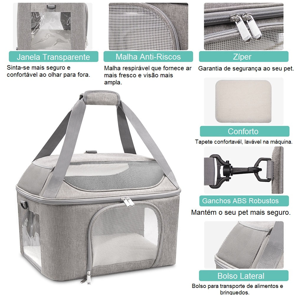 Multi-Use Pet Carrier Bag with Removable Cushion – Ramble™