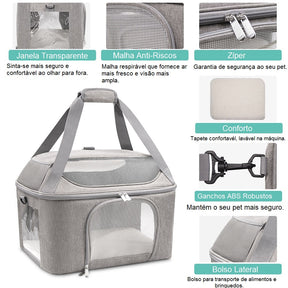 Multi-Use Pet Carrier Bag with Removable Cushion – Ramble™