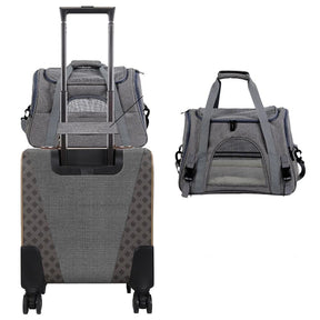Waterproof Pet Carrier Bag with Ventilated Mesh Windows – Bexly™
