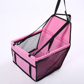 Pet Car Seat with Collar Attachment for Travel – Lucky