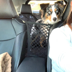 Car Pet Barrier Mesh Safety Net – RoadGuard™