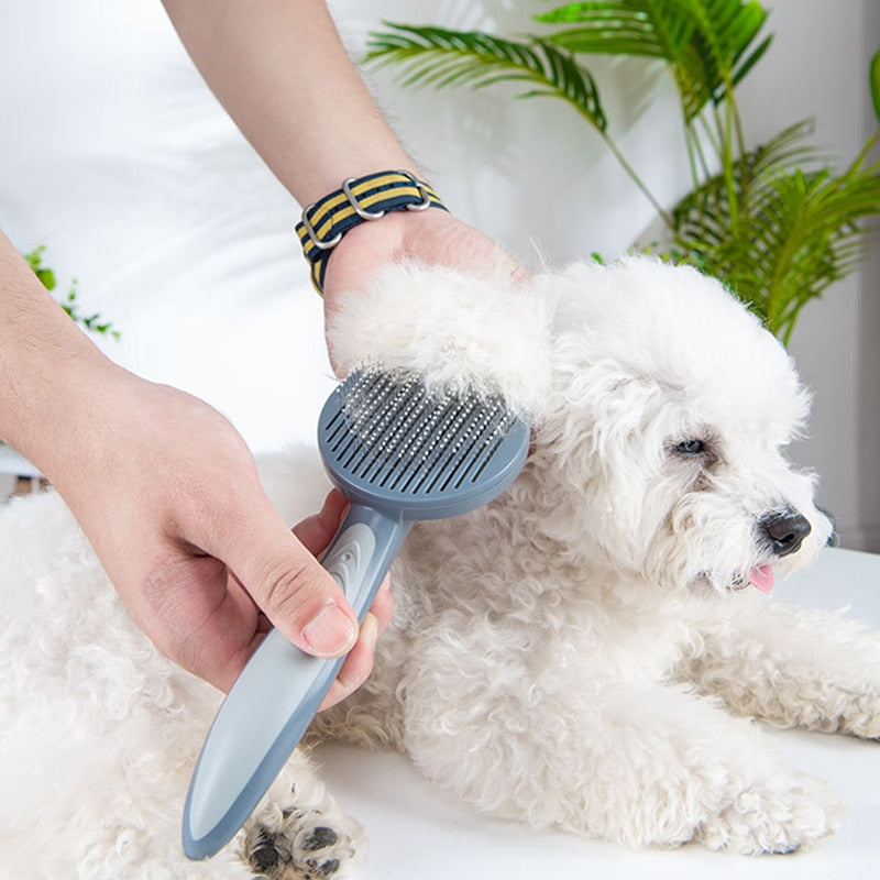 Self-Cleaning Deshedding Brush for Dogs & Cats – Nyko™
