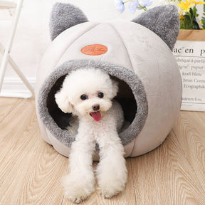 Pet Cave Bed with Removable Design for Small Pets – BelliNest™