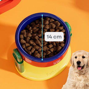 Height-Adjustable Suction Cup Pet Bowl, 3 Settings – Liftaro™