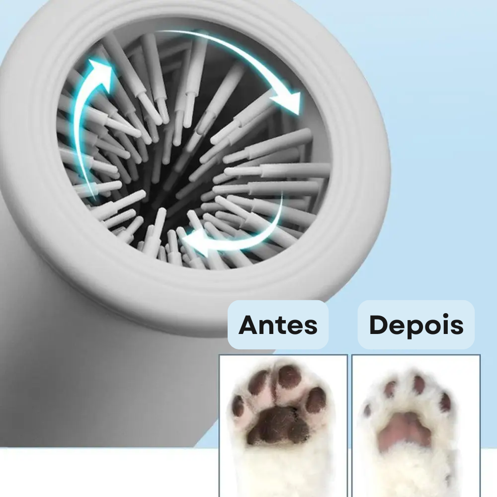 USB Rechargeable Automatic Paw Cleaner Cup for Pets – Cleanza™