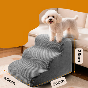 Non-Slip Pet Stairs for Sofa & Bed – 2, 3 or 4 Steps – Stridon™