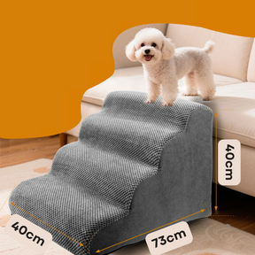 Non-Slip Pet Stairs for Sofa & Bed – 2, 3 or 4 Steps – Stridon™