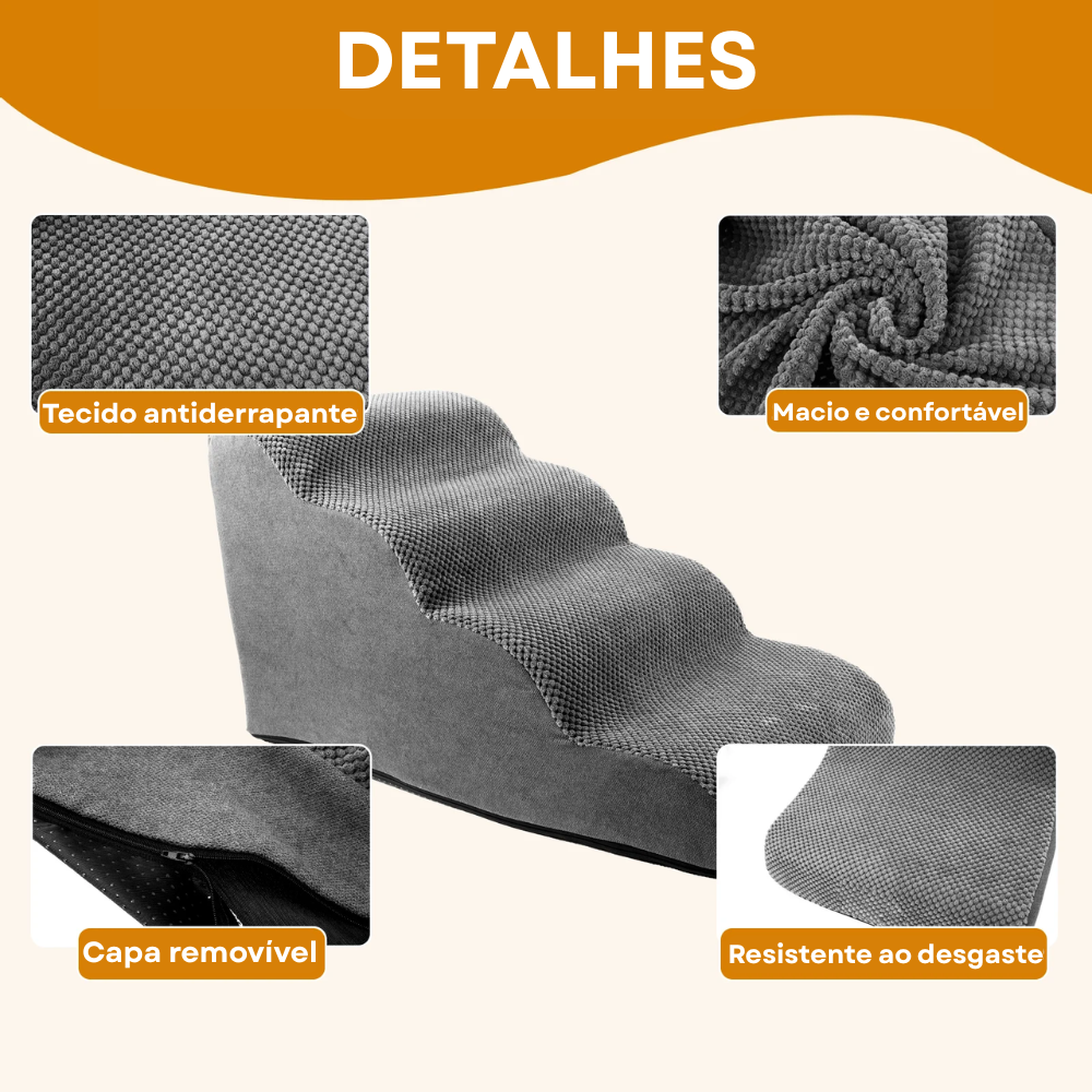 Non-Slip Pet Stairs for Sofa & Bed – 2, 3 or 4 Steps – Stridon™