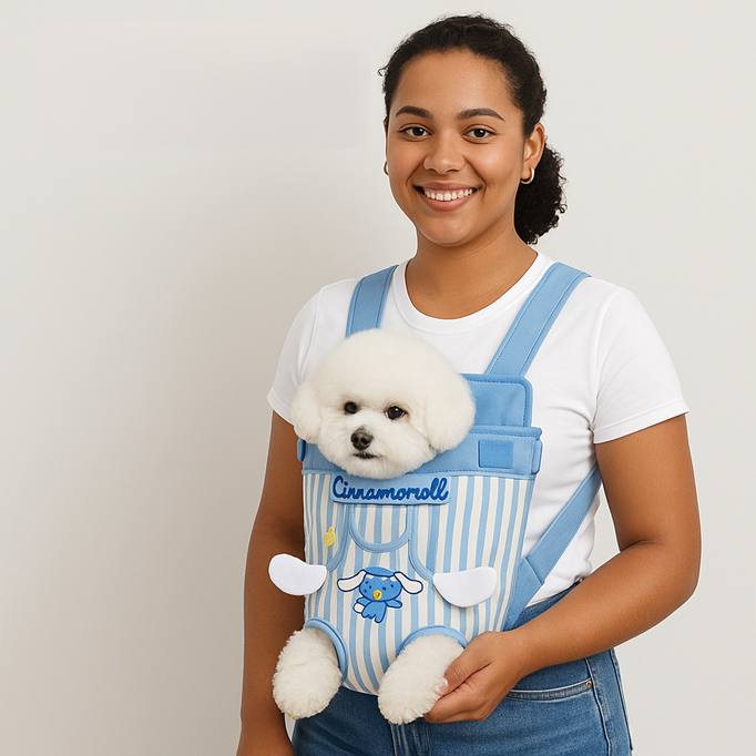 Kangaroo Pouch Pet Carrier Backpack with Adjustable Straps – Kanora™