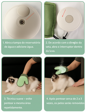 Reusable Pet Grooming Glove for Deshedding Dogs & Cats – Mittly™