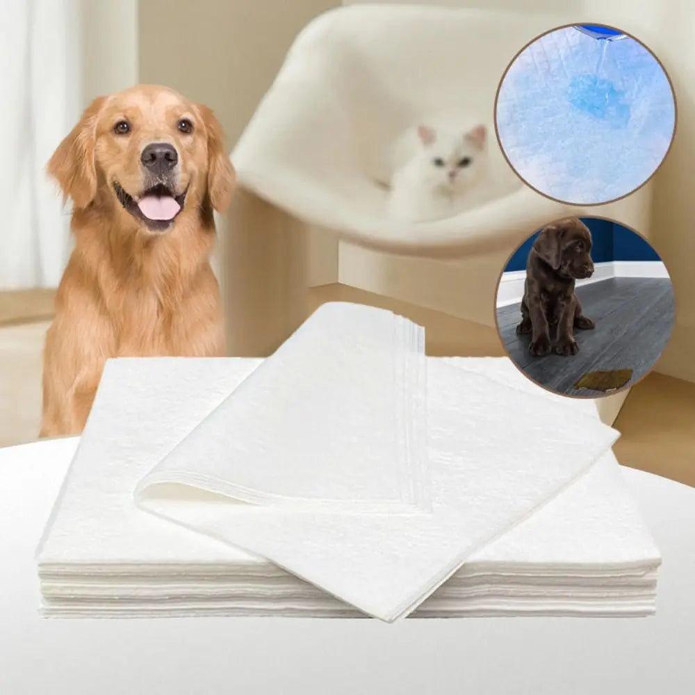 Disposable Pet Potty Pads – Ultra Absorbent, 50-Count – Driply™