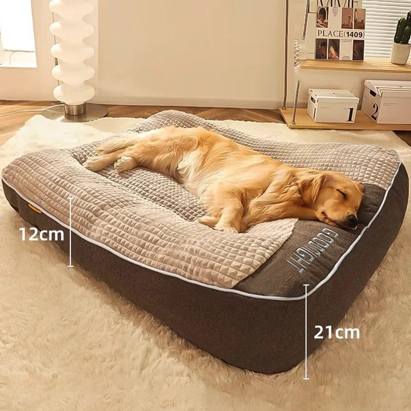 Polyester Mattress-Style Dog Bed for Everyday Rest – WarmNest™