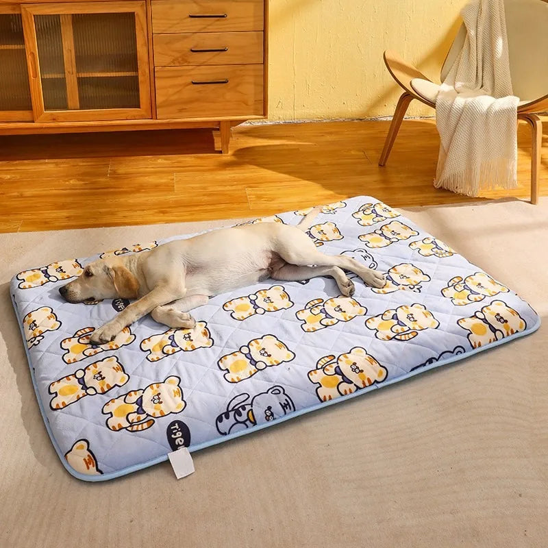 Cotton Pet Mattress Bed with Soft Padding – Nuvora™