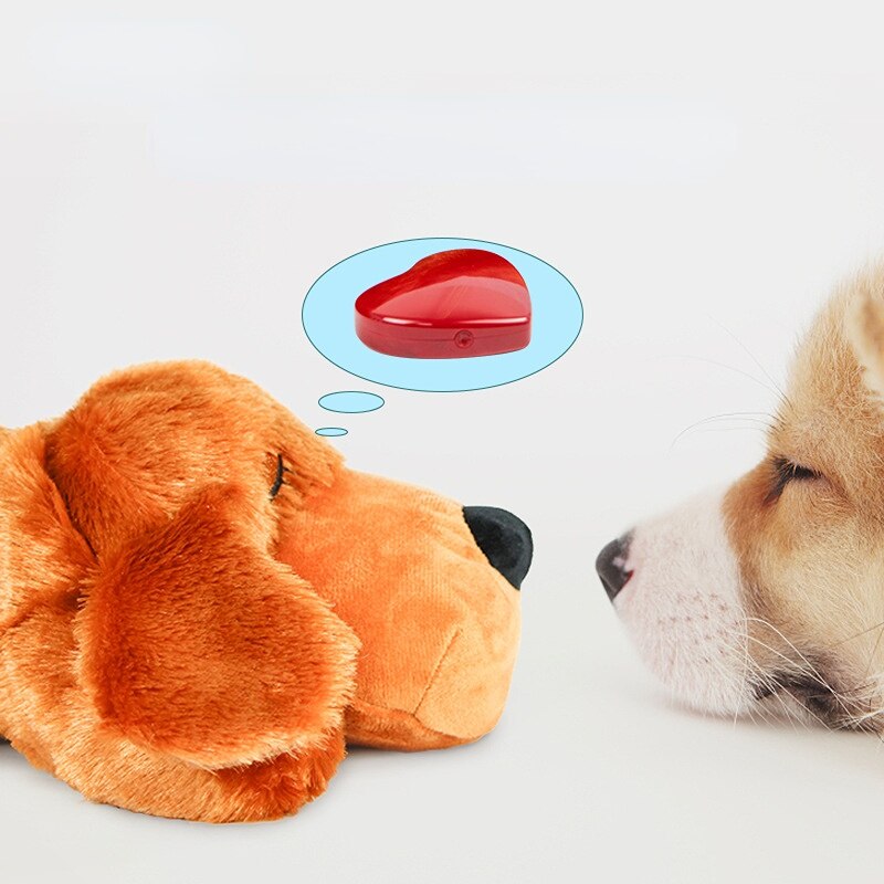 Heartbeat Calming Plush Bear Toy for Pets – Heartwyn™