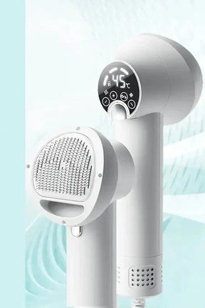 2-in-1 Pet Hair Dryer & Slicker Brush for Dogs & Cats – Furzon™