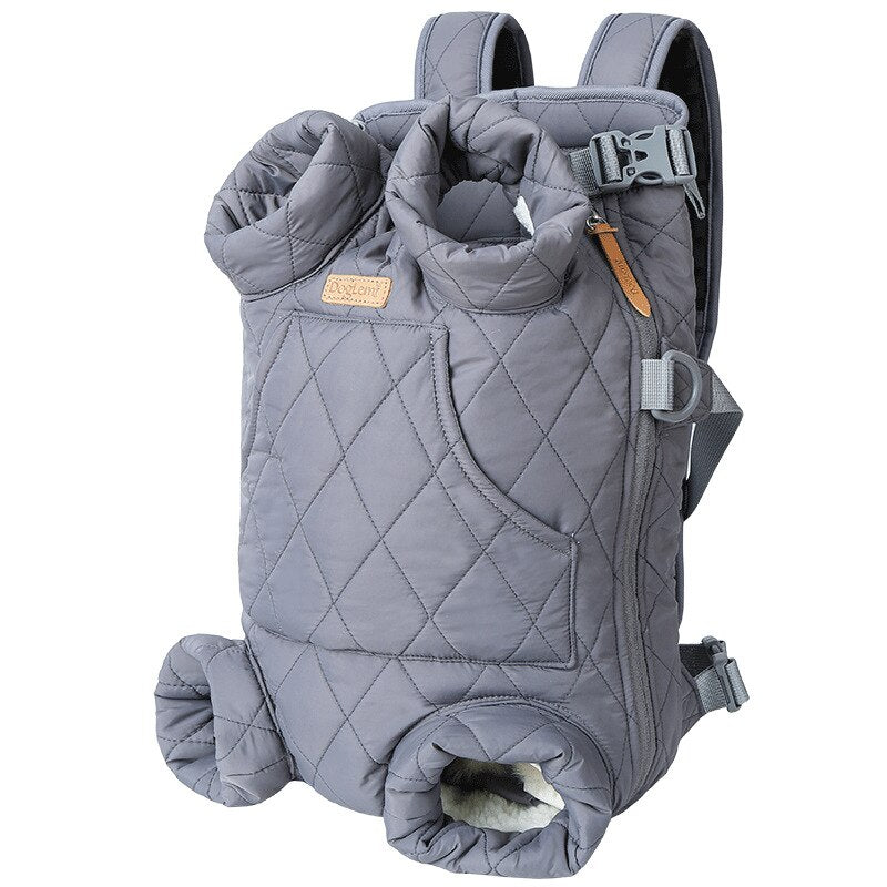 Kangaroo Pet Carrier Backpack with Front Pocket & Hood – Trelune™