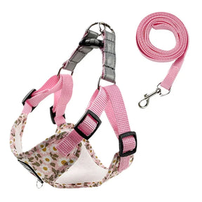 Adjustable Reflective Nylon Dog Collar & Leash Set – Trekly™