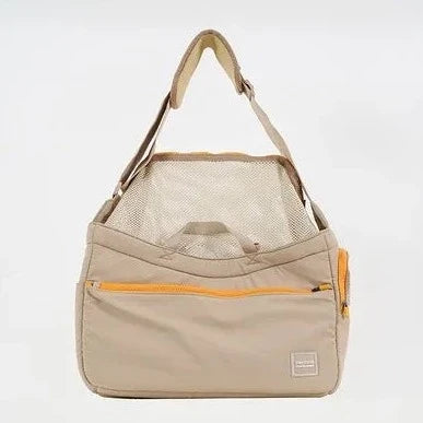 Convertible Pet Carrier Bag with Shoulder Strap & Mesh – Voya™