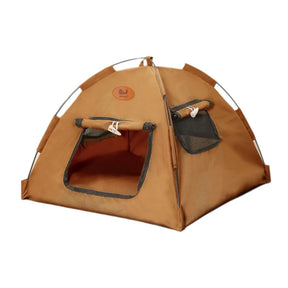 Portable Pet Tent Bed in Oxford Polyester for Small Pets – TokaNest™