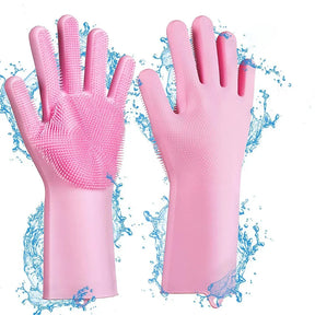 Silicone Pet Bathing Glove for Dogs & Cats – PawMitt™