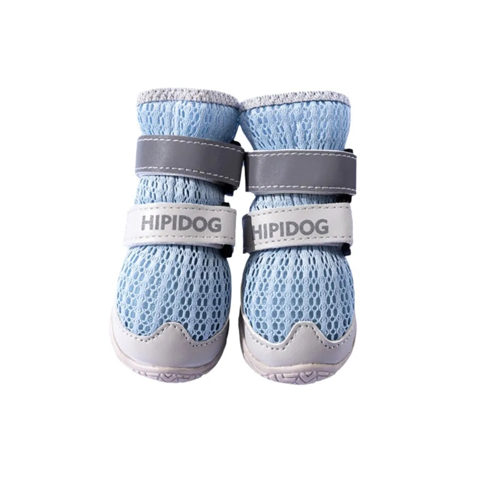 Non-Slip Dog Shoes with Breathable Mesh & Reflective Detail – PawFlex™