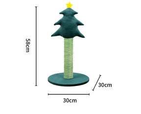 Christmas Tree Cat Scratcher – Sisal Scratching Post – Vosca™