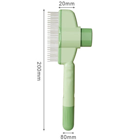 Self-Cleaning Slicker Brush for Dogs & Cats – ClickClean™