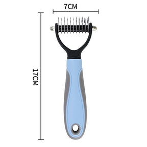 Stainless Steel Pet Deshedding Comb for Dogs & Cats – Detanglo™