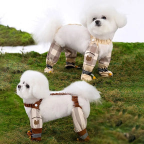 Anti-Dirt & Water-Resistant Reflective Pet Onesie – Muddox™