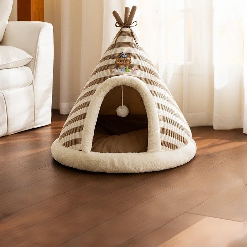 Oxford Polyester Pet Tent Bed in 4 Sizes – NookHaven™