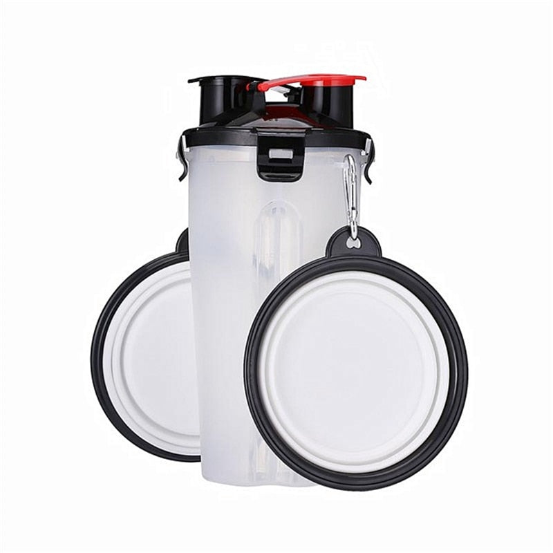 3-Piece Pet Feeding Kit with Portable Water & Food Bottle – Muncho™