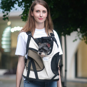 Nylon Pet Transport Backpack Carrier for Small Pets – Renlo™