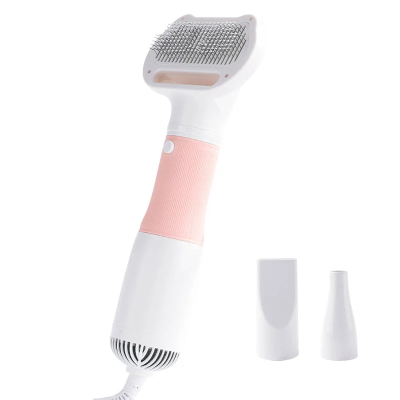 3-in-1 Pet Hair Dryer with Interchangeable Brush Heads – Drynn™