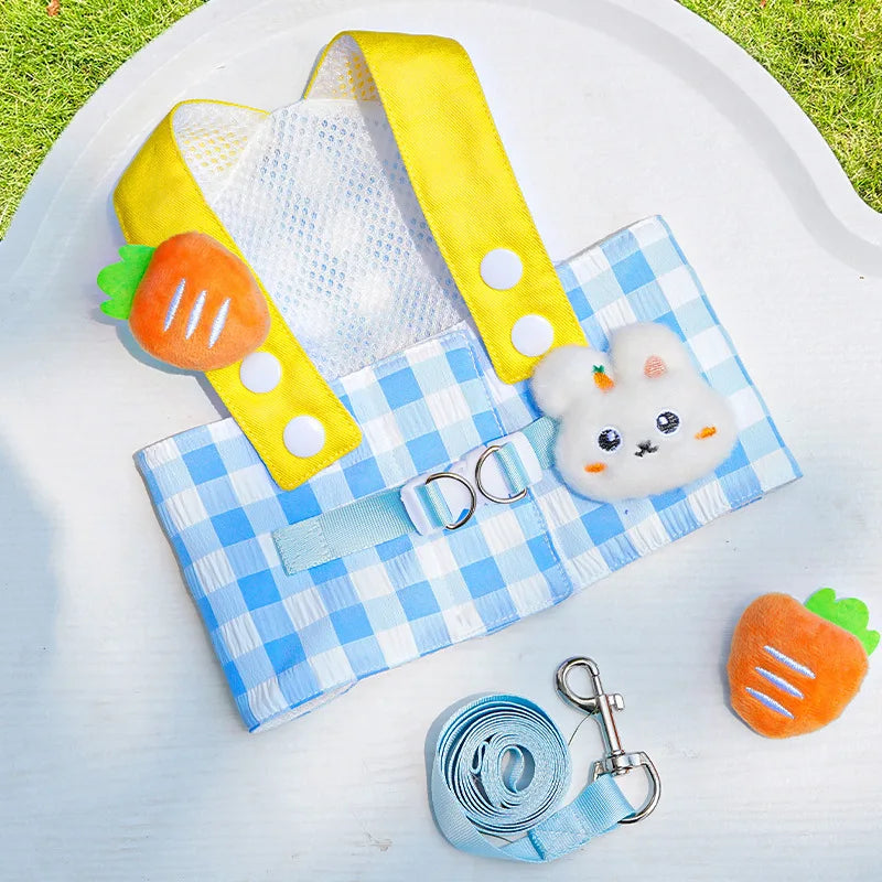 Collar, Leash & Bunny Bubble Hat Set for Pets – Bunnix™