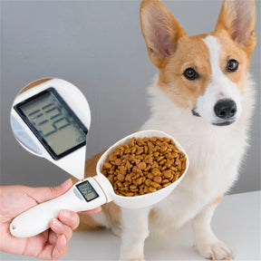 Digital Pet Food Scale with Detachable Measuring Spoon – Gramwell™
